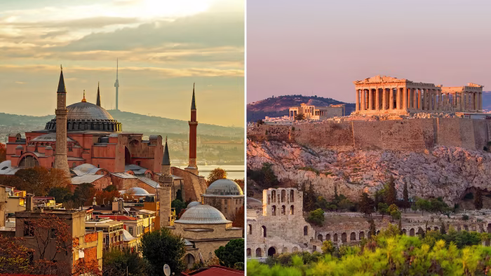 Istanbul and Athens: A Tale of Two Cities with a Shared History