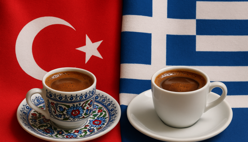 ☕ Turkish or Greek Coffee: A Shared Heritage Brewed with History